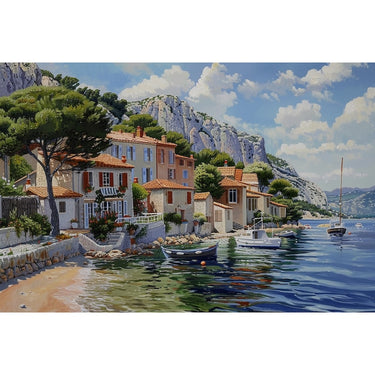 Blue Sea Painting
